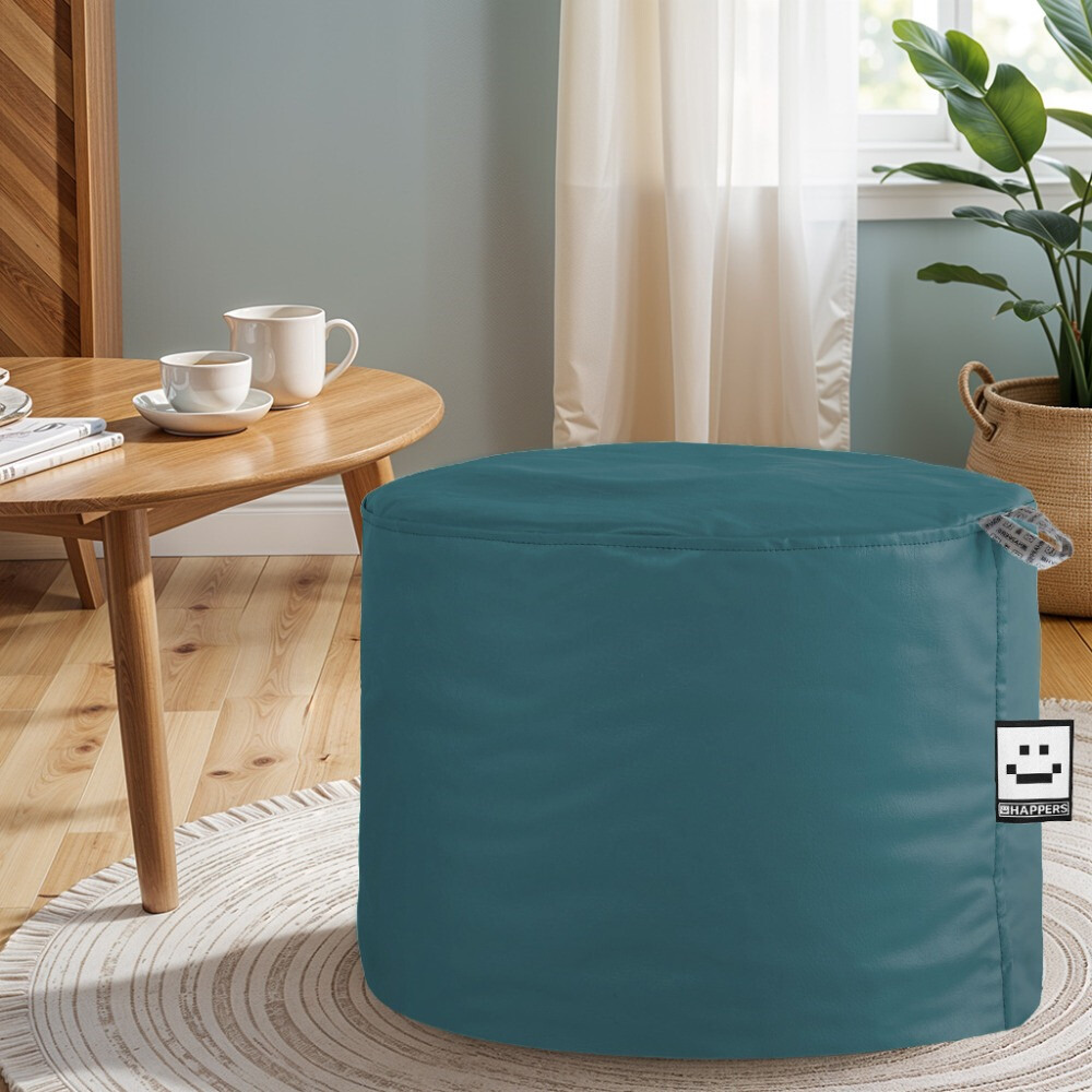 Pouf Sgabello Similpelle da Interno Ghiacciaio Happers (1)