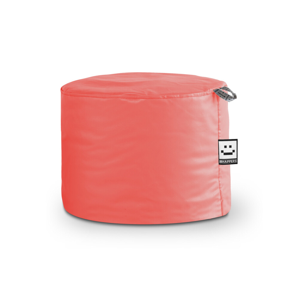 Pouf Sgabello Similpelle da Interno Ghiacciaio Happers ()