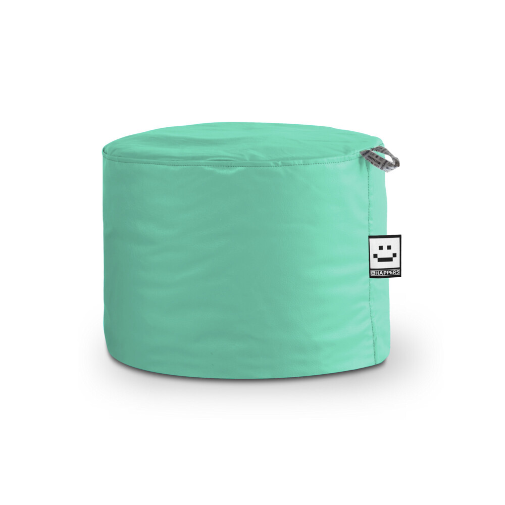 Pouf Sgabello Similpelle da Interno Menta Happers ()
