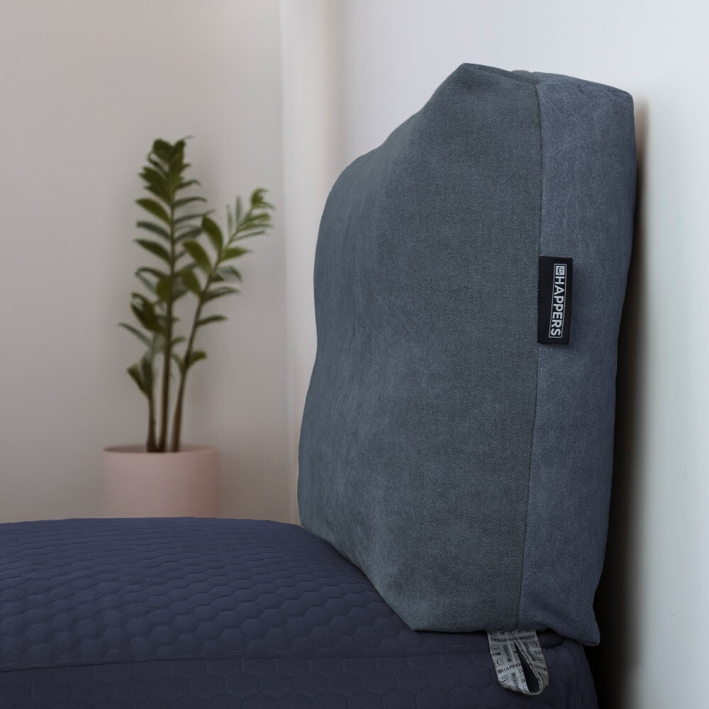 Divano modulare Chaise Longue 3 posti Morgan Blu Intenso (3)