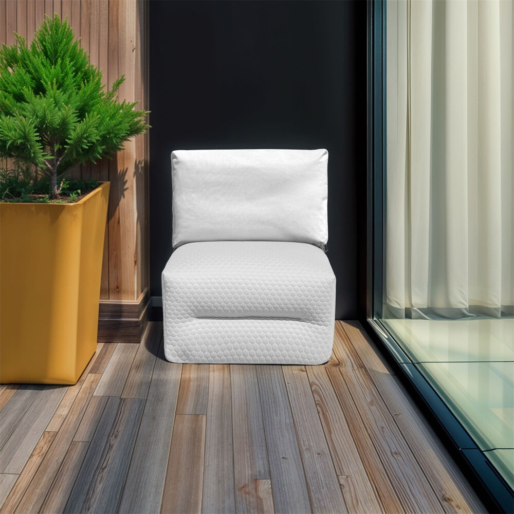 Asiento o respaldo para sofá modular Nita Blanco (1)