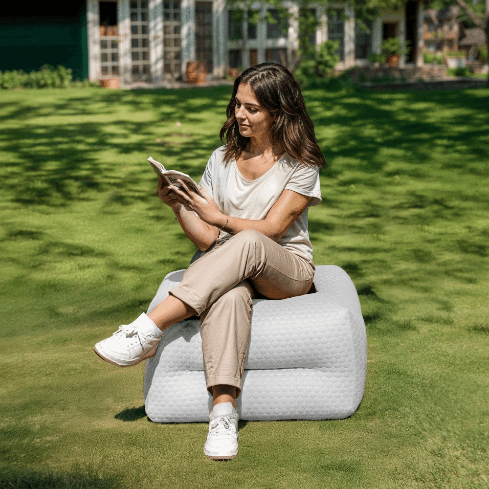 Asiento o respaldo para sofá modular Nita Blanco (1)