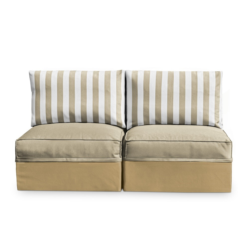 Sofá modular Sofá 2 plazas Toldotex Beige (4)