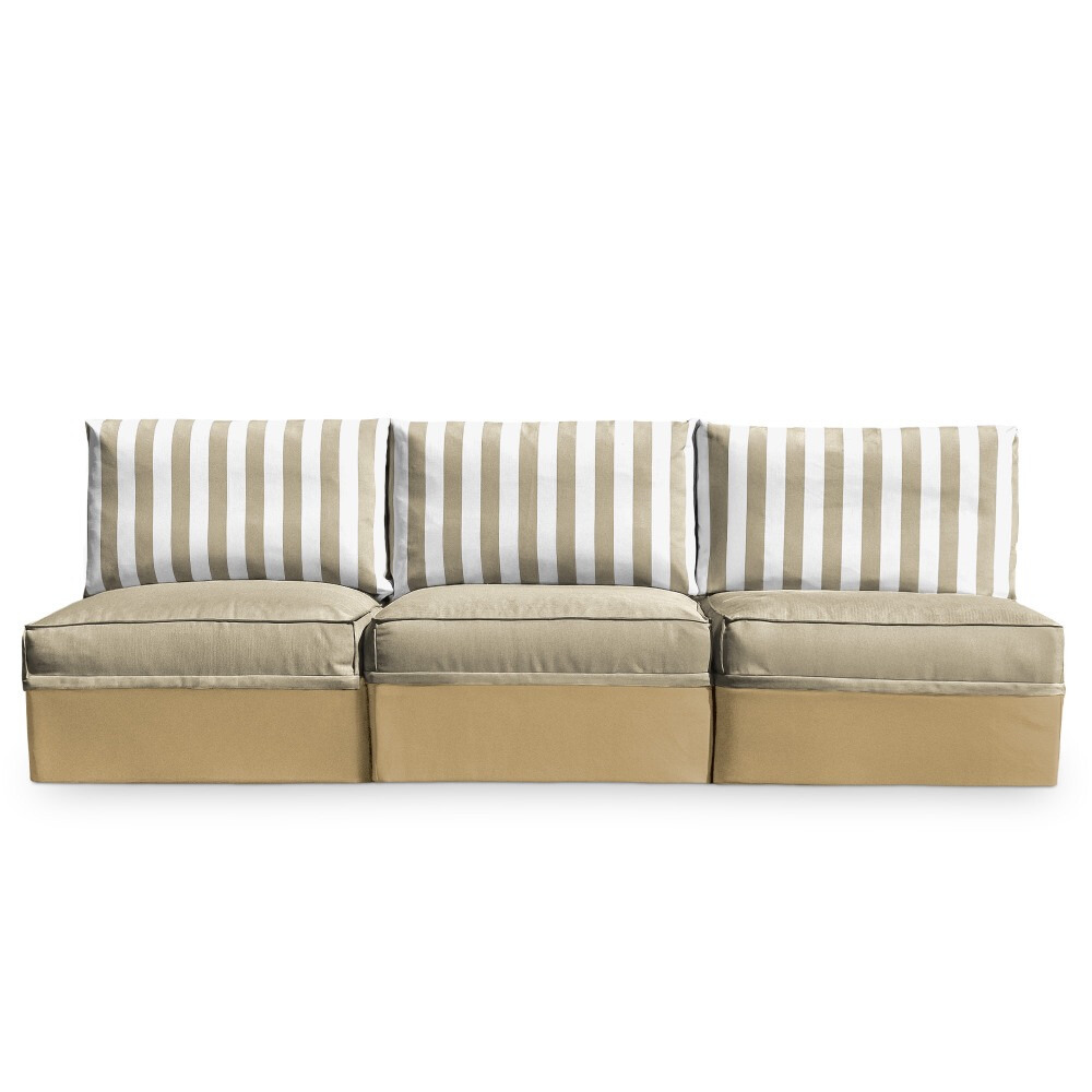Sofá modular Sofá 3 plazas Toldotex Beige (4)