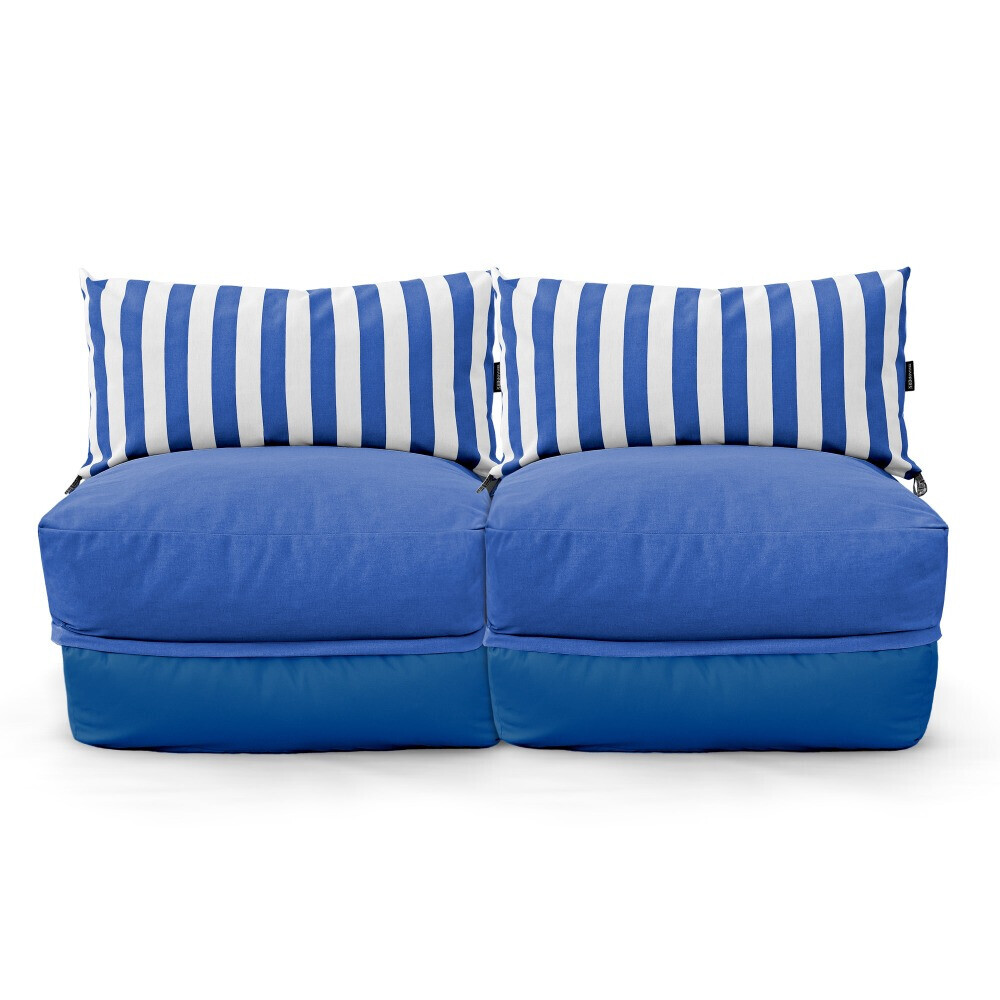 Divano Modulare Toldotex Blu (1)