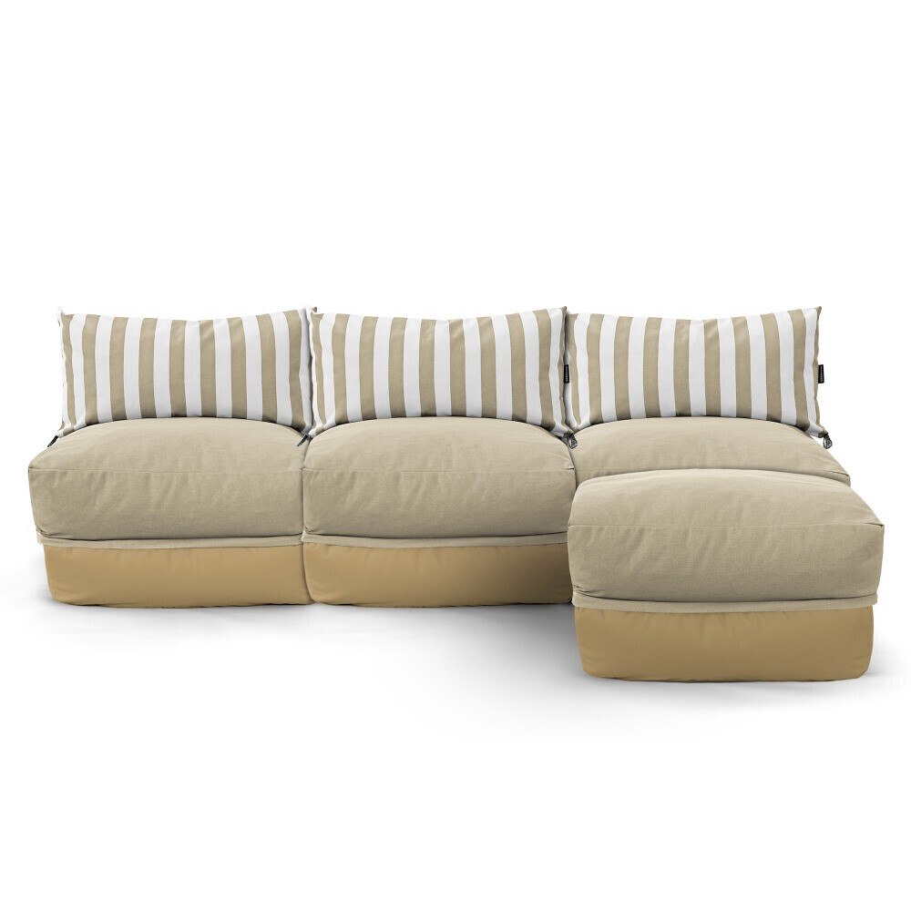 Divano Modulare Toldotex Beige (1)