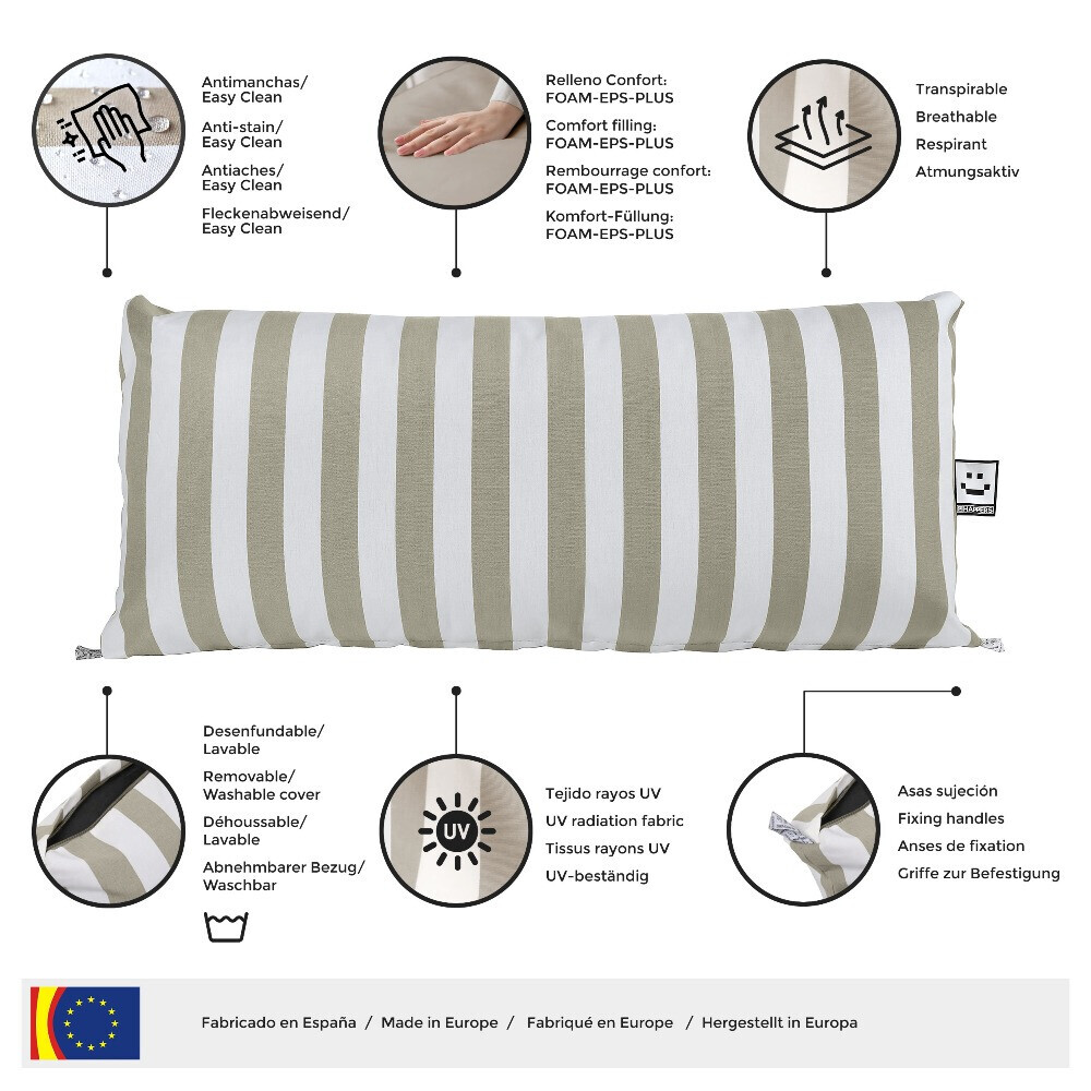Divano Modulare Toldotex Grigio Chiaro (4)