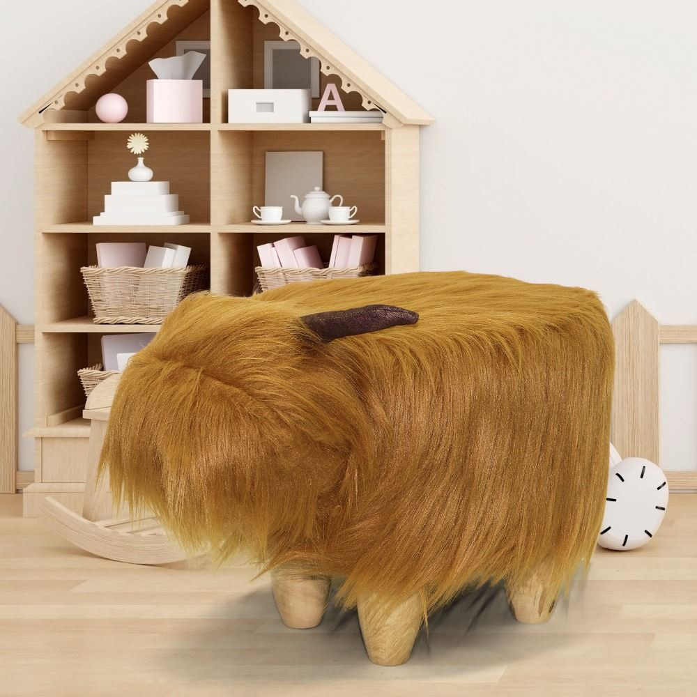 Taburete Infantil Furry, Puff y Reposapiés para Niños de Kids (1)