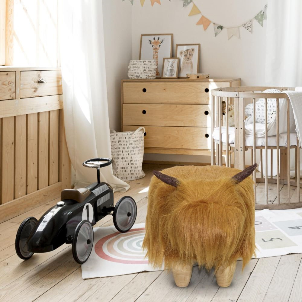 Taburete Infantil Furry, Puff y Reposapiés para Niños de Kids (3)