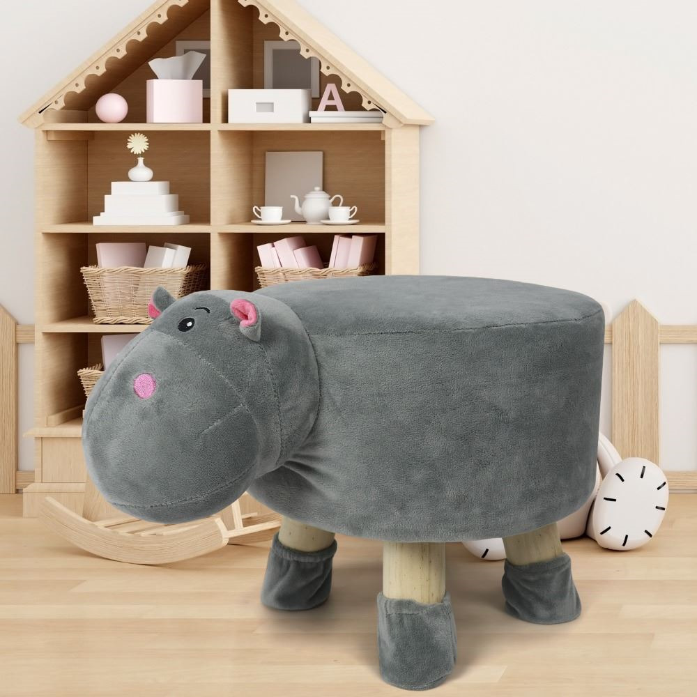Taburete Infantil Hippo, Puff y Reposapiés para Niños de Kids (1)