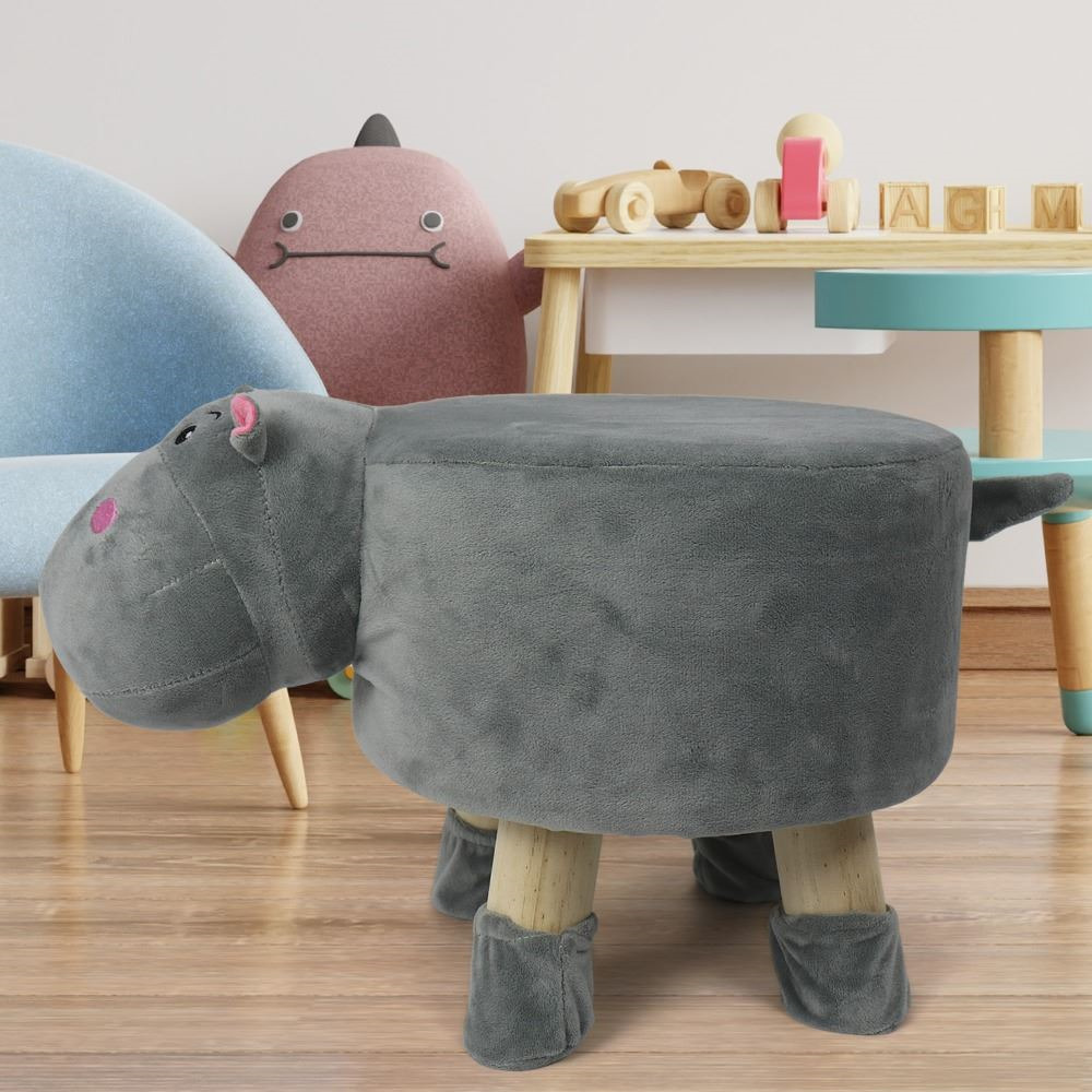 Taburete Infantil Hippo, Puff y Reposapiés para Niños de Kids (2)
