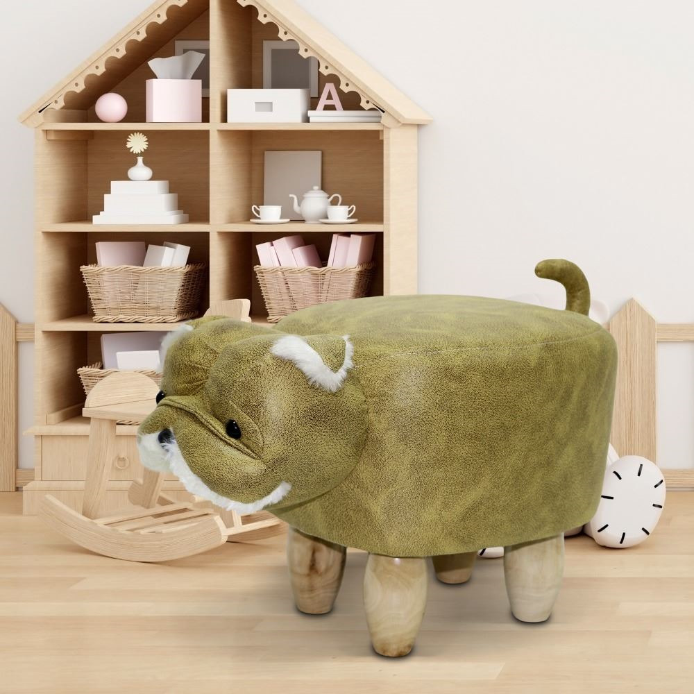 Taburete Infantil Moustache, Puff y Reposapiés para Niños de  Kids (1)