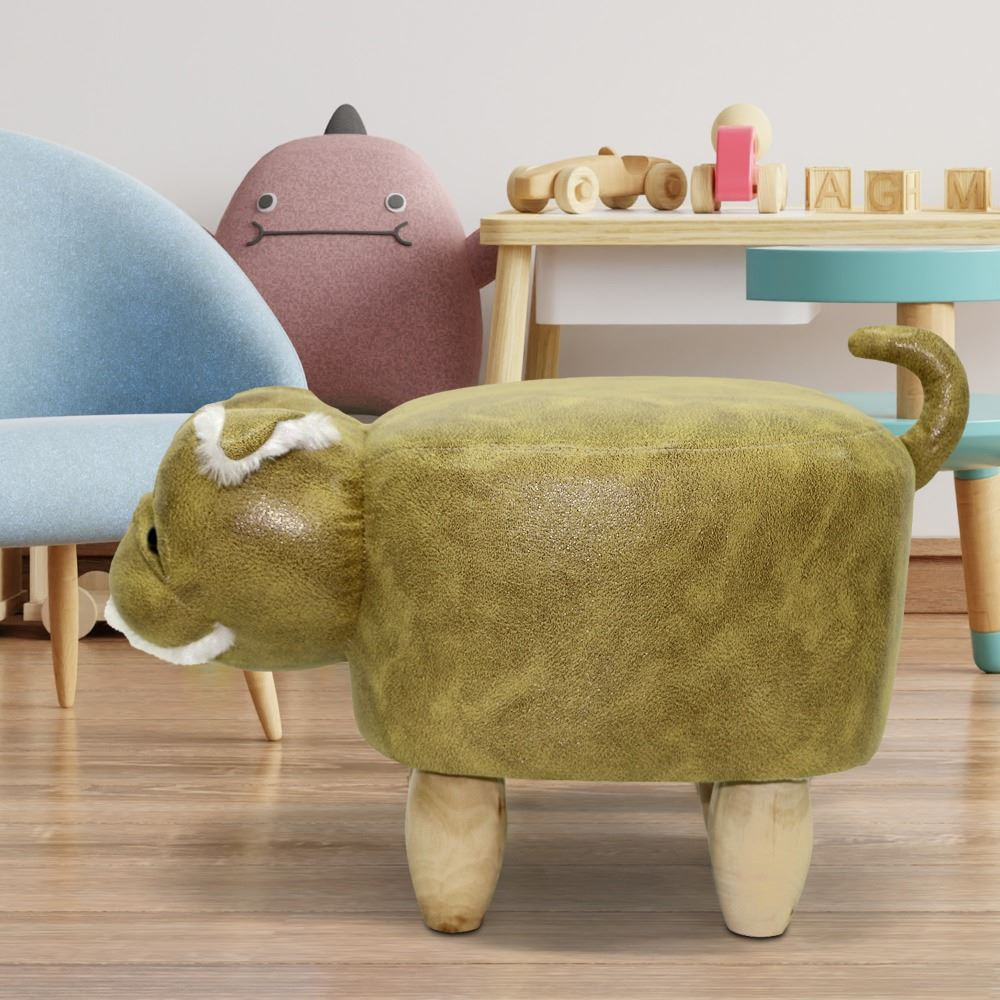 Taburete Infantil Moustache, Puff y Reposapiés para Niños de  Kids (2)
