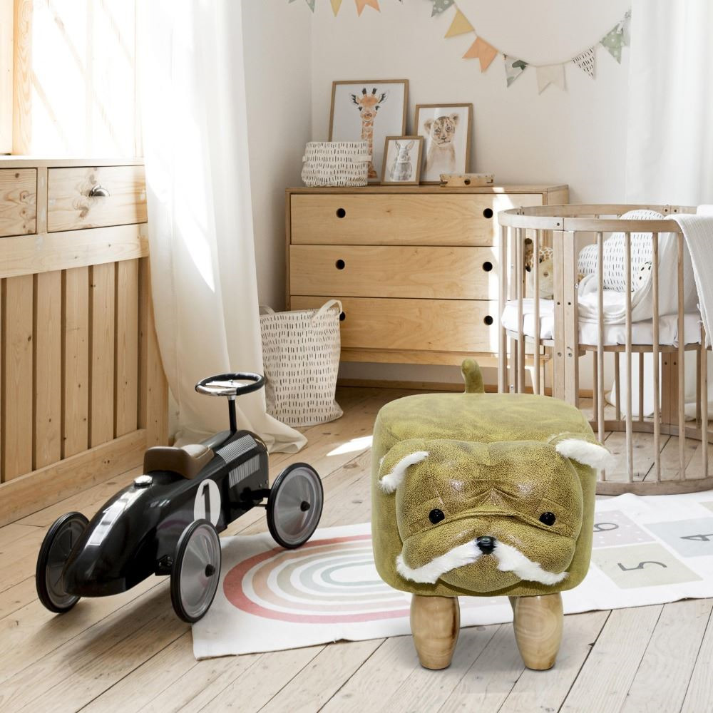 Taburete Infantil Moustache, Puff y Reposapiés para Niños de  Kids (3)