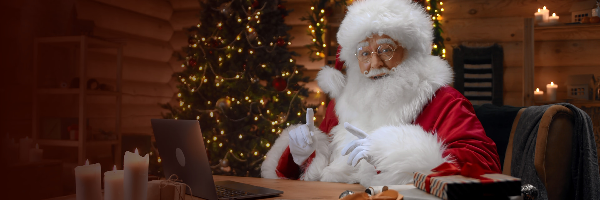 Crea un video personalizzato di Babbo Natale GRATIS